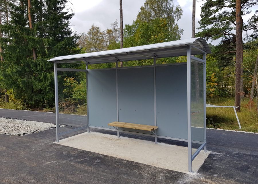 Tulevane bussiootepaviljon. Illustratiivne pilt.