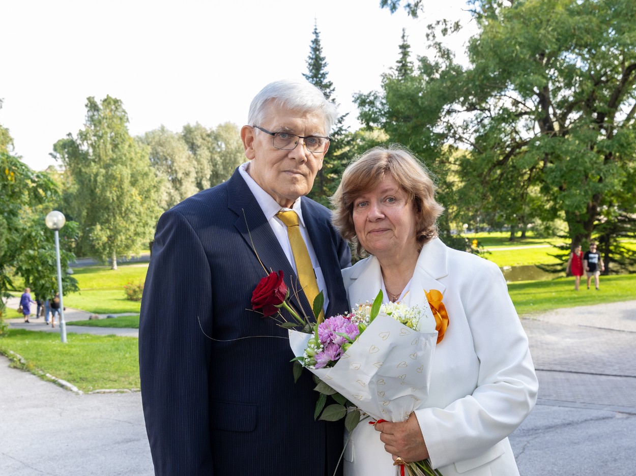 Abielupaar Sirje ja Vello Võsa