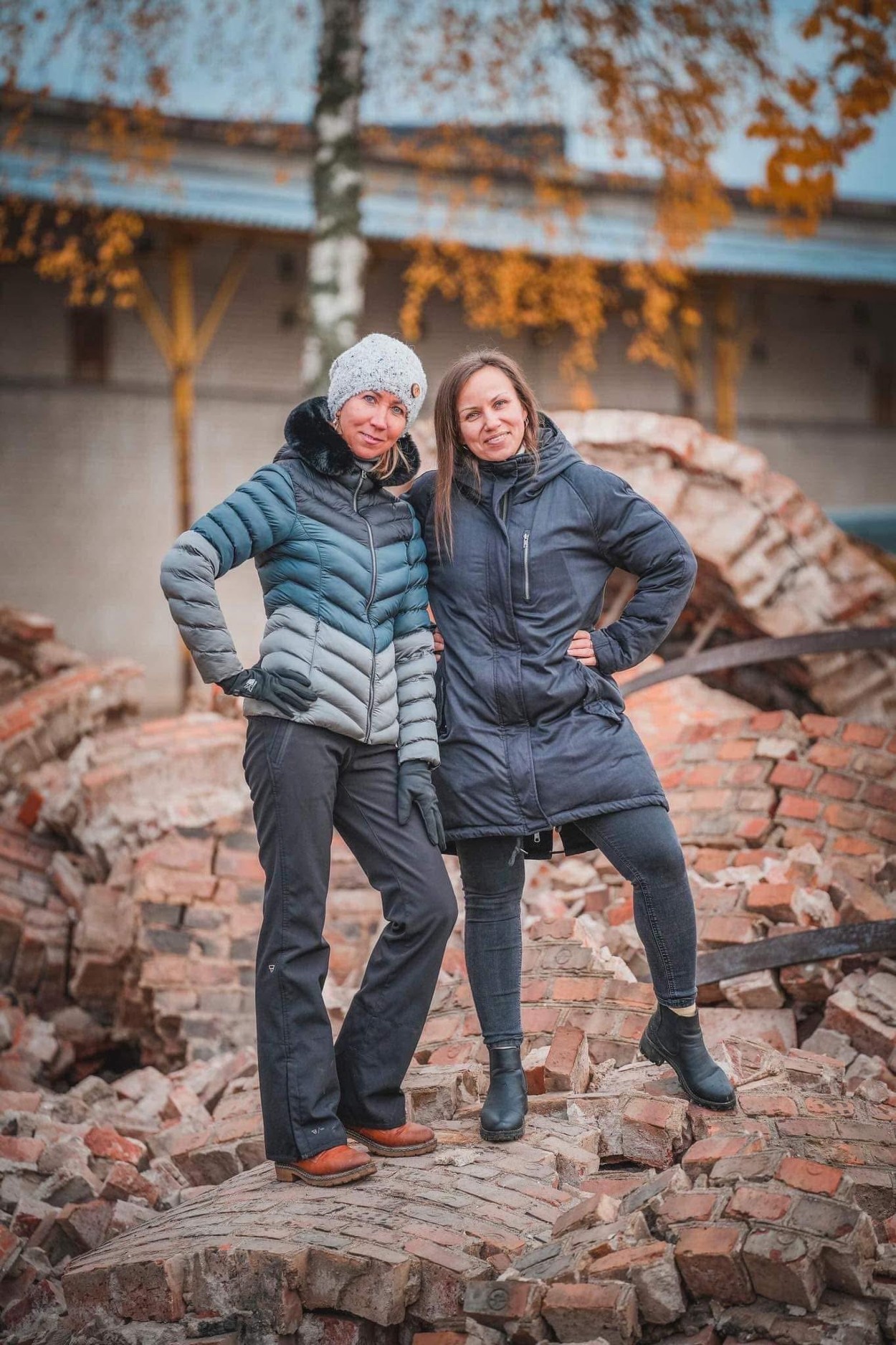 Riina Männik koos lao juhataja Oksana Esnaga